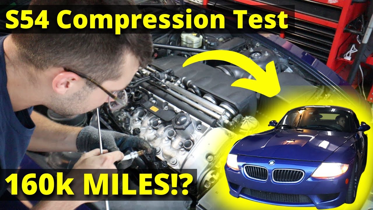 COMPRESSION TESTING a 160K MILE S54 Motor! What are the NUMBERS?