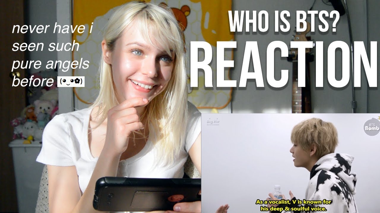 REACTING TO 'Who Is BTS?: The Seven Members of Bangtan'