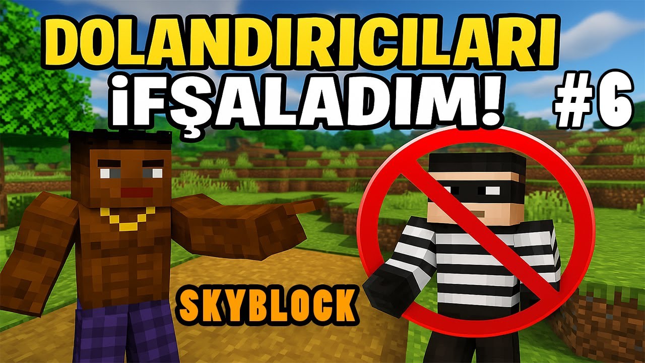 DOLANDIRICILARI İFŞA ETTİM!! #6 craftrise-skyblock
