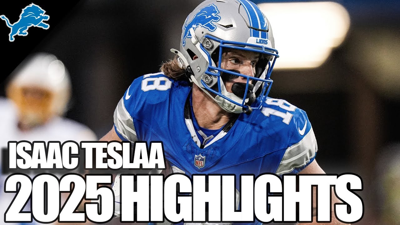 Isaac TeSlaa Rookie Highlights (Every Catch) | 2025 - 2026 NFL Season