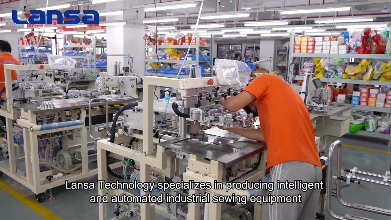 Lansa Machinery specializes in producing intelligent and automated industrial sewing equipment