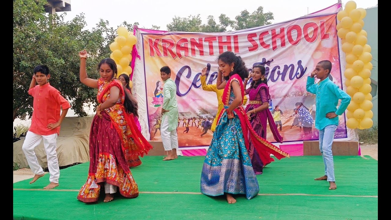 Children's day celebration|2023-24| 7th  Melody Makers dance| KRANTHI  SCHOOL | SIDDIPET.