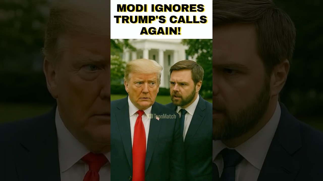 Trump Tries Calling Modi&hellip; But Gets Ignored 😂 | ToonMatch Short