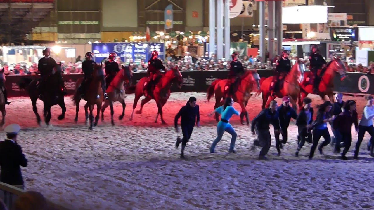 Salon du cheval Paris 2017 Police montée