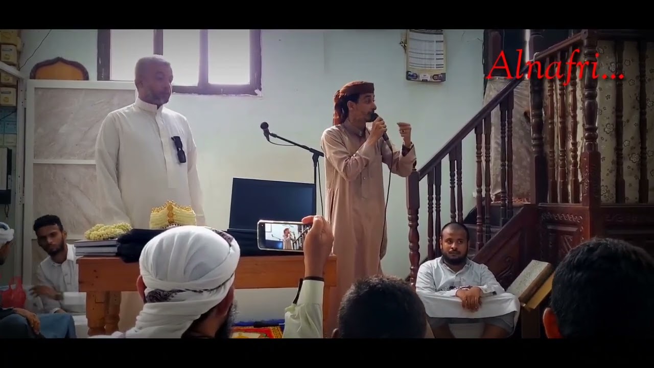 تكريم الشيخ (مندر عبدالله أحمد مهيم) بعد حصولة على الإجازة بسند على القراءات السبع.
