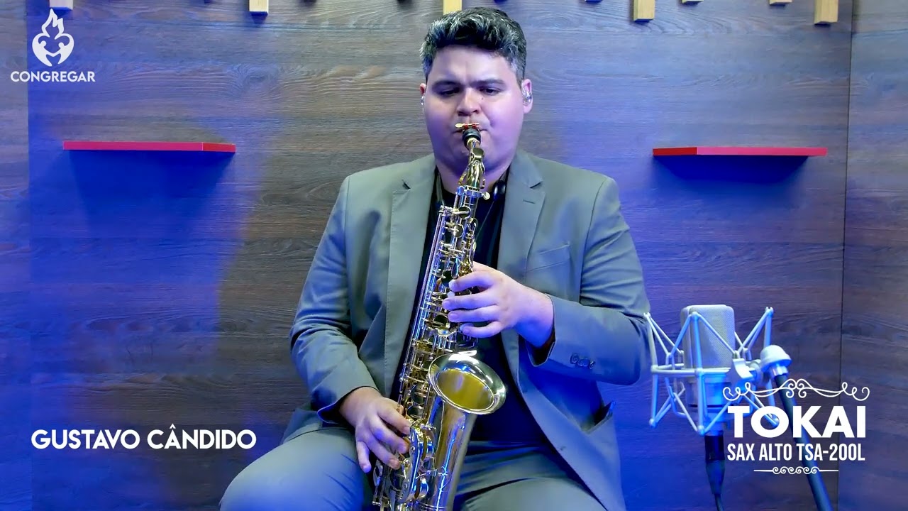 Hino 261 CCB: Vivo por Cristo no Sax Alto | Louvor CCB | Gustavo Cândido