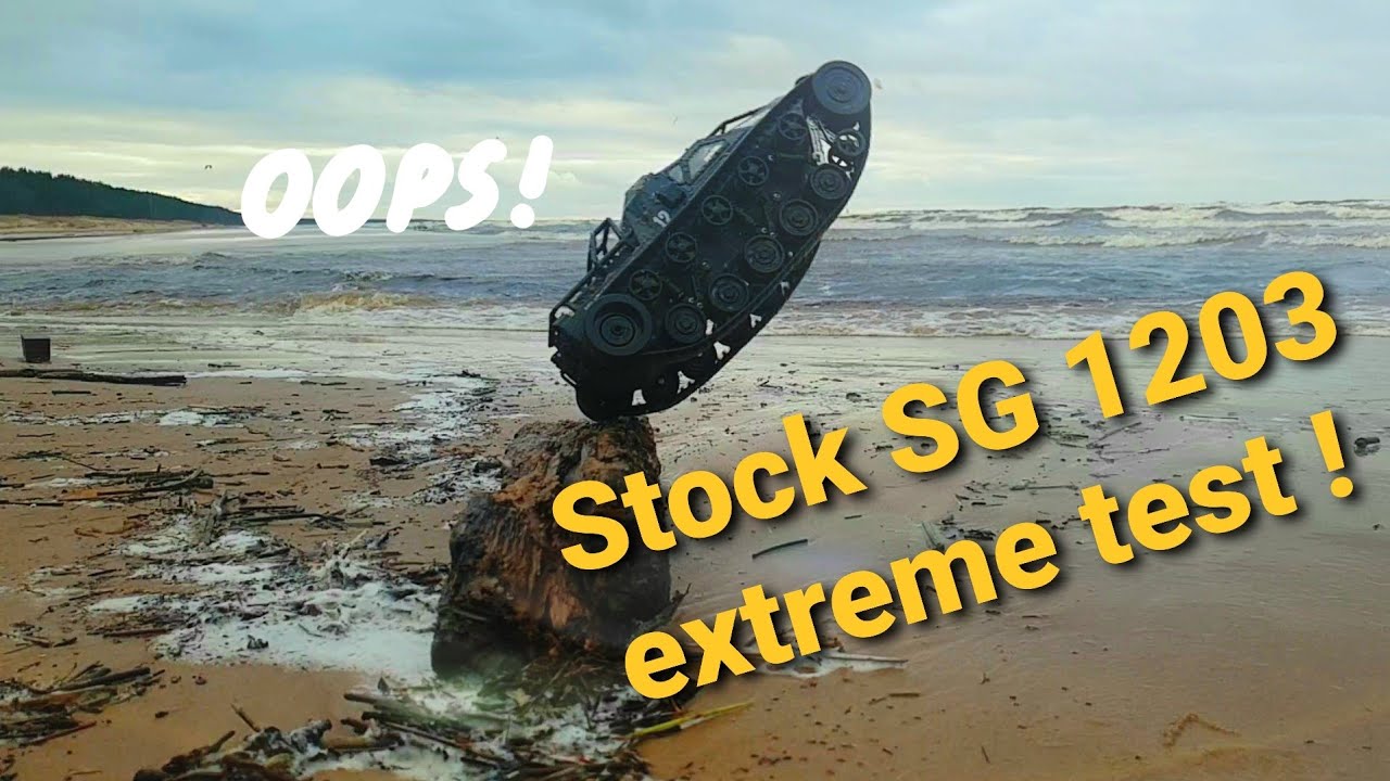 Rc Tank Stock SG 1203 extreme test !!!