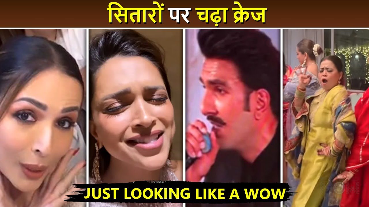 SO BEAUTIFUL SO ELEGANT. Ranveer Singh, Bharti Singh With Kapil Sharma's Wife Fun Video