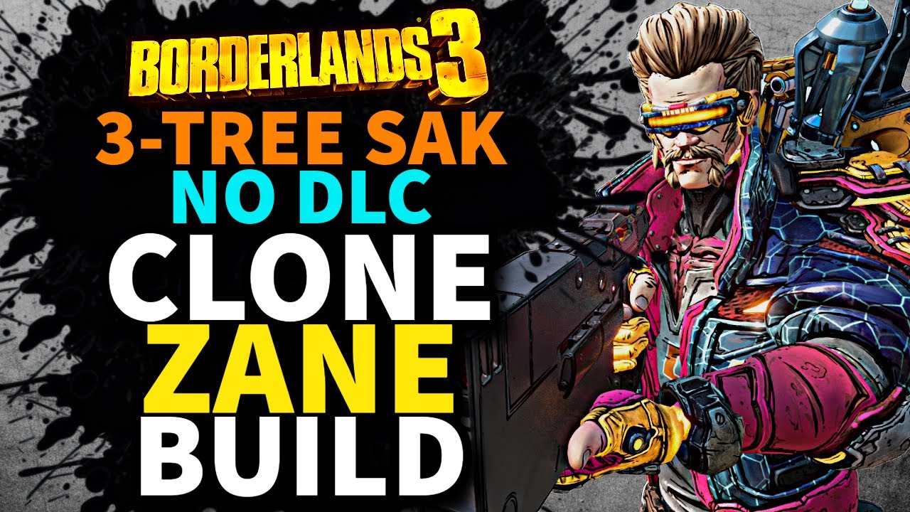 Borderlands 3 | No DLC Clone Zane Build | 3-Tree SAK | 2024 Mayhem 11 | Save File