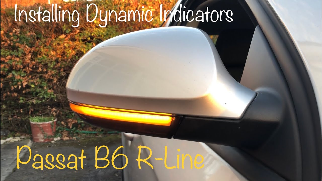 Installing Dynamic indicators on Passat B6 R-Line