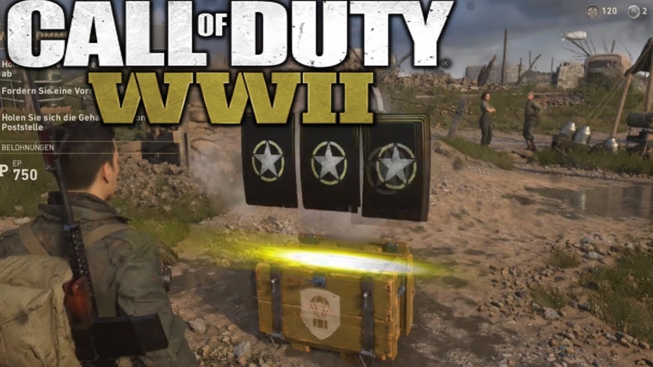 The NEW Way To Open Supply Drops (Call Of Duty WWII: Loot Boxes FALLING DOWN)