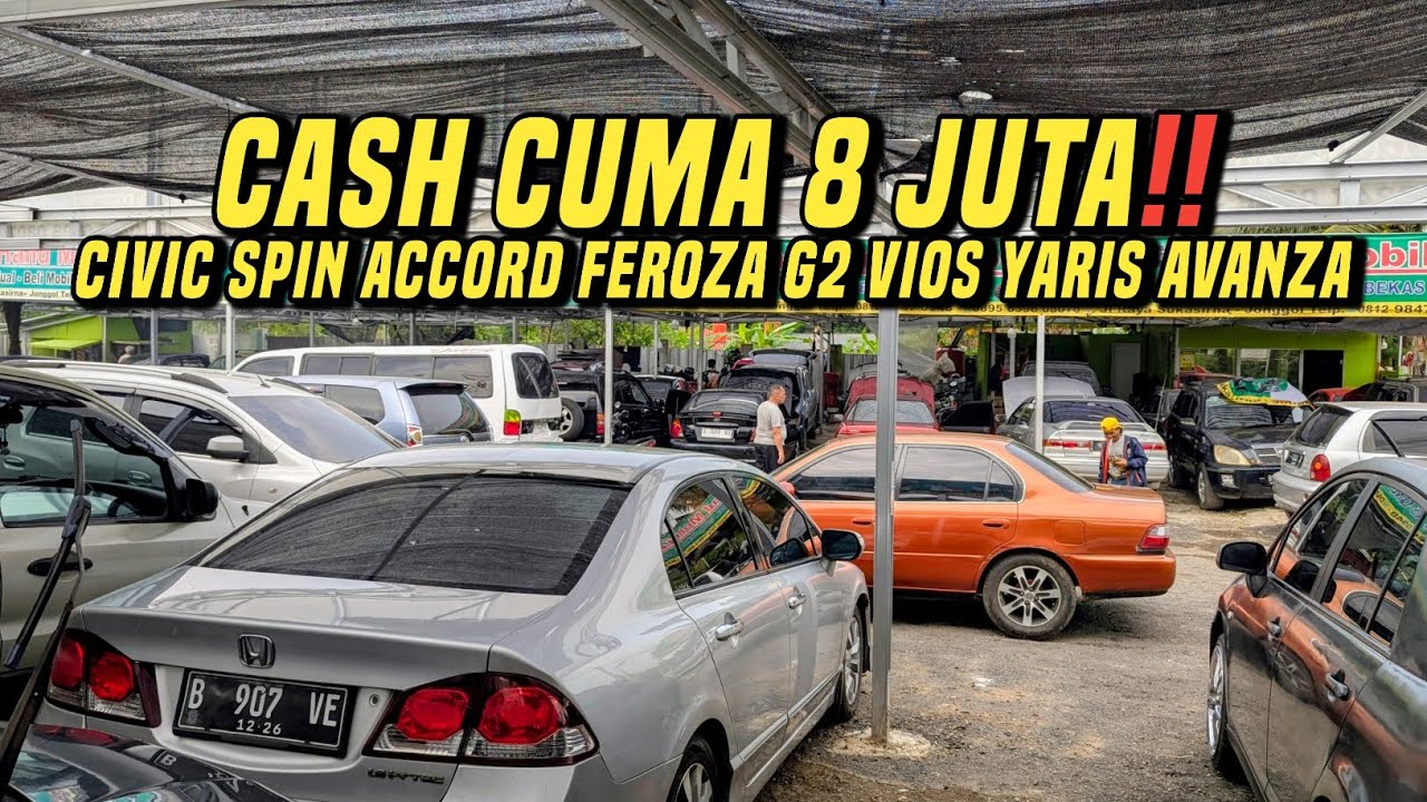Jual mobil bekas murah harga merakyat cuma 8 juta❗Bursa mobil jonggol Hand Mobilindo diburu pembeli