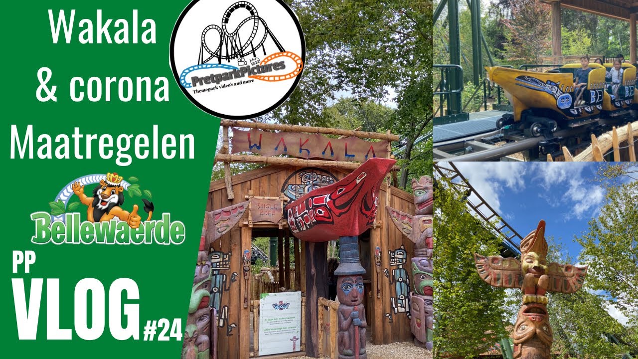 Corona maatregelen en wakala uittesten in bellewaerde! - PpVLOG #24