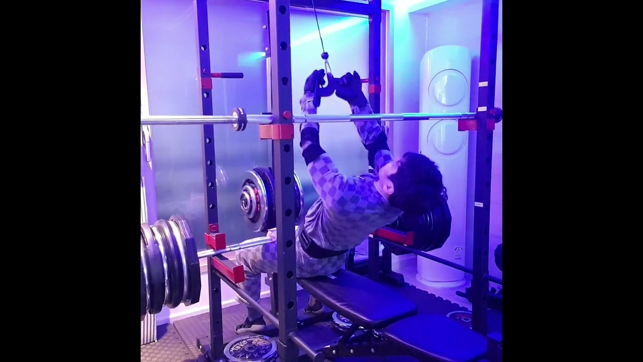 과중량 랫풀다운 Max 113kg 5 세트 홈트 홈짐 집 거실