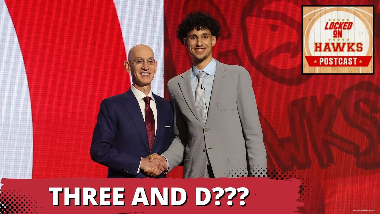 The Atlanta Hawks select Zaccharie Risacher with the number one overall pick