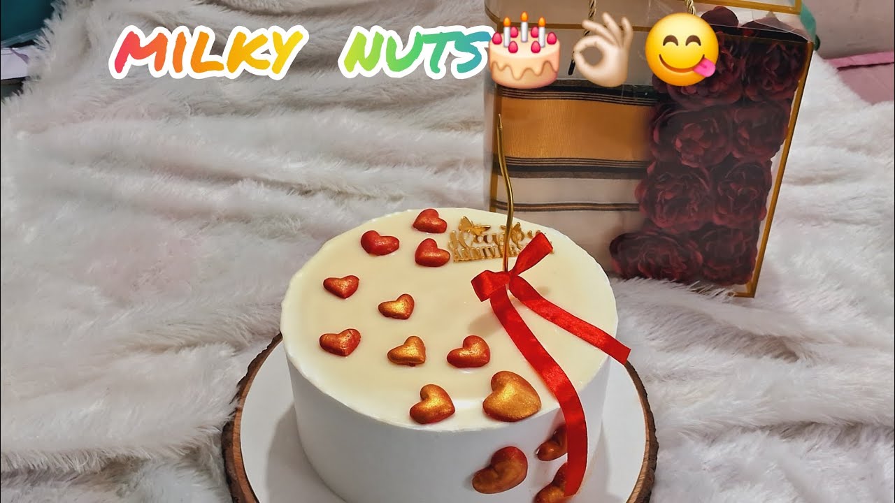 Today recipe video making a super tasty milky nuts/🎂👌🏻😋 കിടിലൻ ടേസ്റ്റി കേക്ക് 