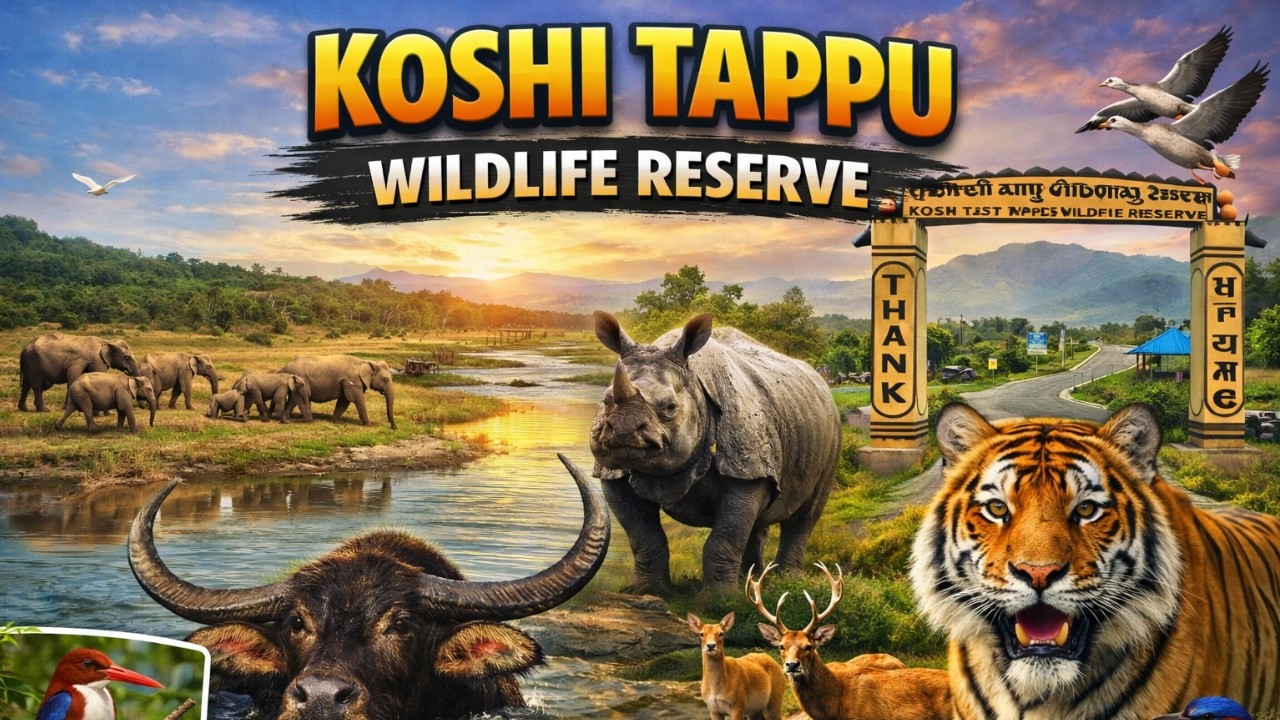 Koshi Tappu Wildlife Reserve | नेपालकै दुर्लभ वन्यजन्तुको स्वर्ग #dkyatrachakra