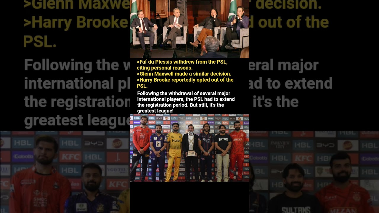 Why the Pakistan Super League is a TOTAL FAILURE 