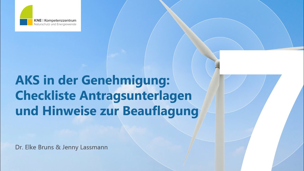 AKS in der Genehmigung: Checkliste, Auftragsunterlagen und Hinweise zur Beauflagung, 24.10.2024