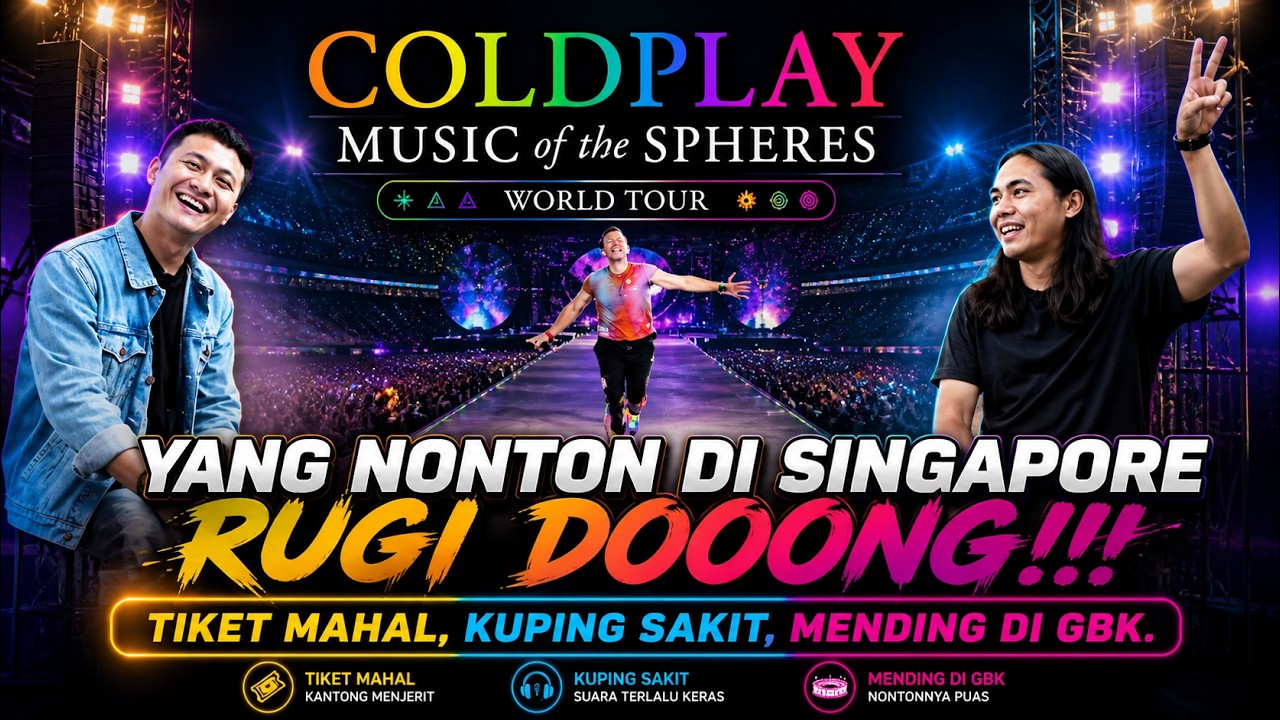 BEGINI PENJELASAN KACAUNYA SOUND SYSTEM KONSER COLDPLAY DI SG, TANGGUNG JAWAB SIAPA?! Klemens Putera