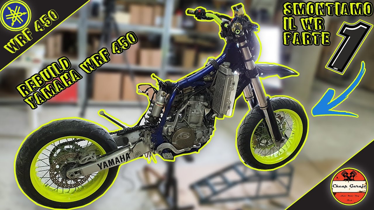 💣💣REBUILD YAMAHA WRF450 // SMONTIAMO IL WR PARTE 1💣💣