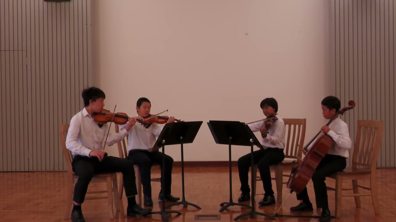 Villa-Lobos String Quartet No. 1 | Chamber Academy | Palo Alto Chamber Orchestra