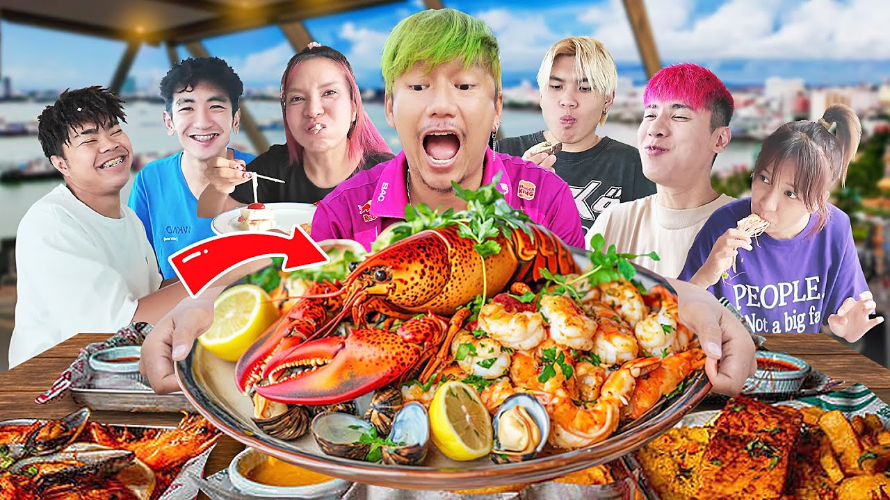 มื้อเย็นสุดฟินที่สูงที่สุดในพัทยา ดูวิว 360 องศาแบบฉ่ำๆ OMG !!!