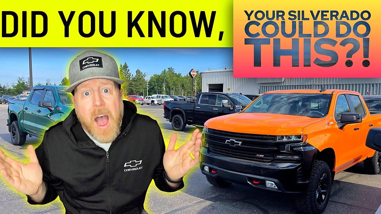 DID YOU KNOW, YOUR CHEVY SILVERADO COULD DO THIS?!