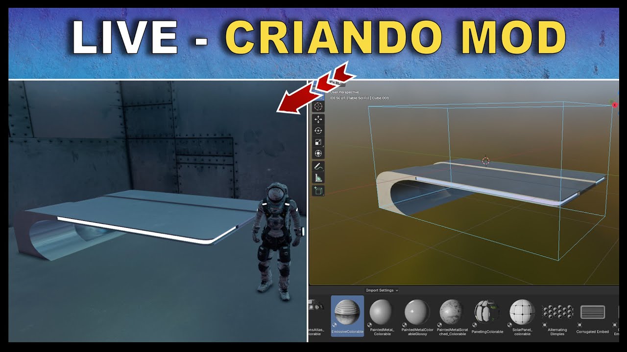 CRIANDO MOD PARA - SPACE ENGINEERS