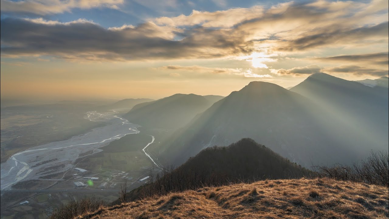 A passo di Friuli | Monte Brancot: terrazza sul Tagliamento
