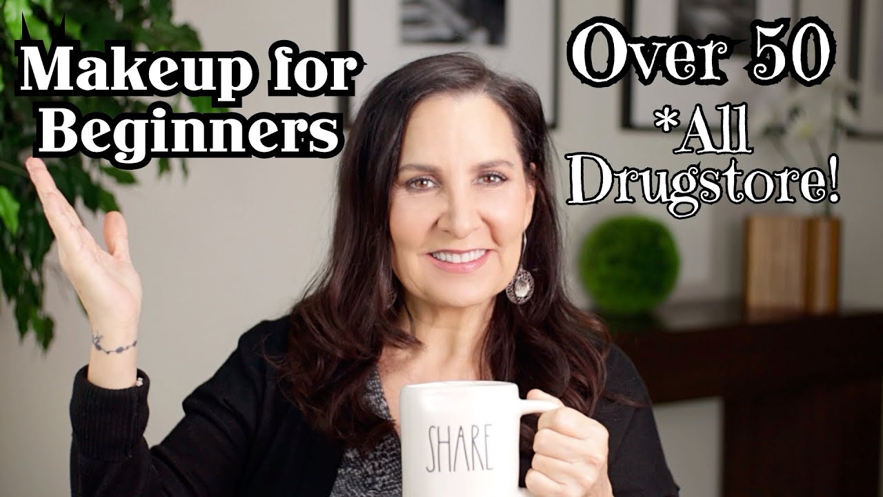 Drugstore Makeup Tutorial - for Beginners - Over 50!