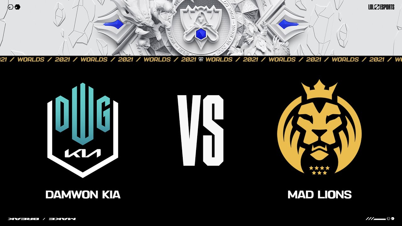 DK vs. MAD | Worlds Quarterfinals Day 3 | DWG KIA vs. MAD Lions | Game 1 (2021)