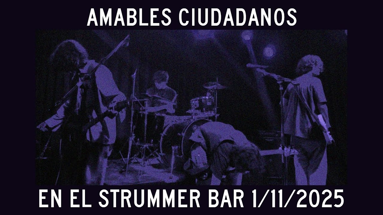 AMABLES CIUDADANOS EN STRUMMER BAR (1/11/2025)