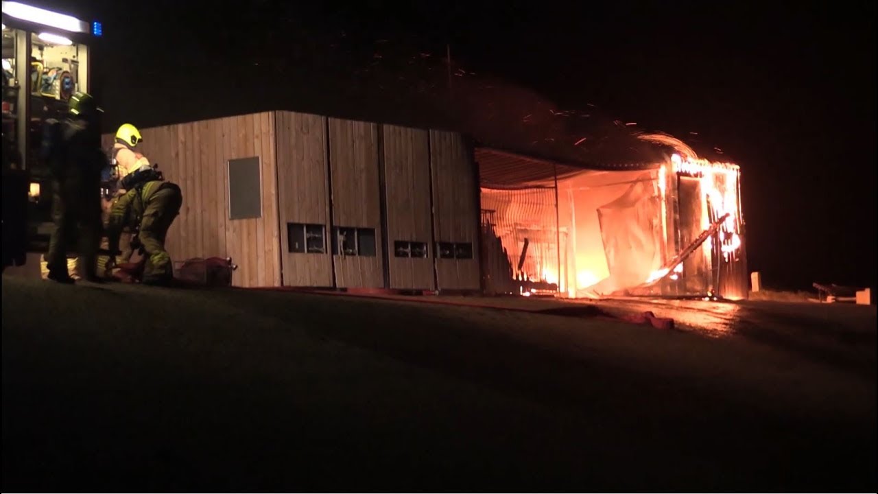 24-10-2019 Oudeschild (Texel) - brand