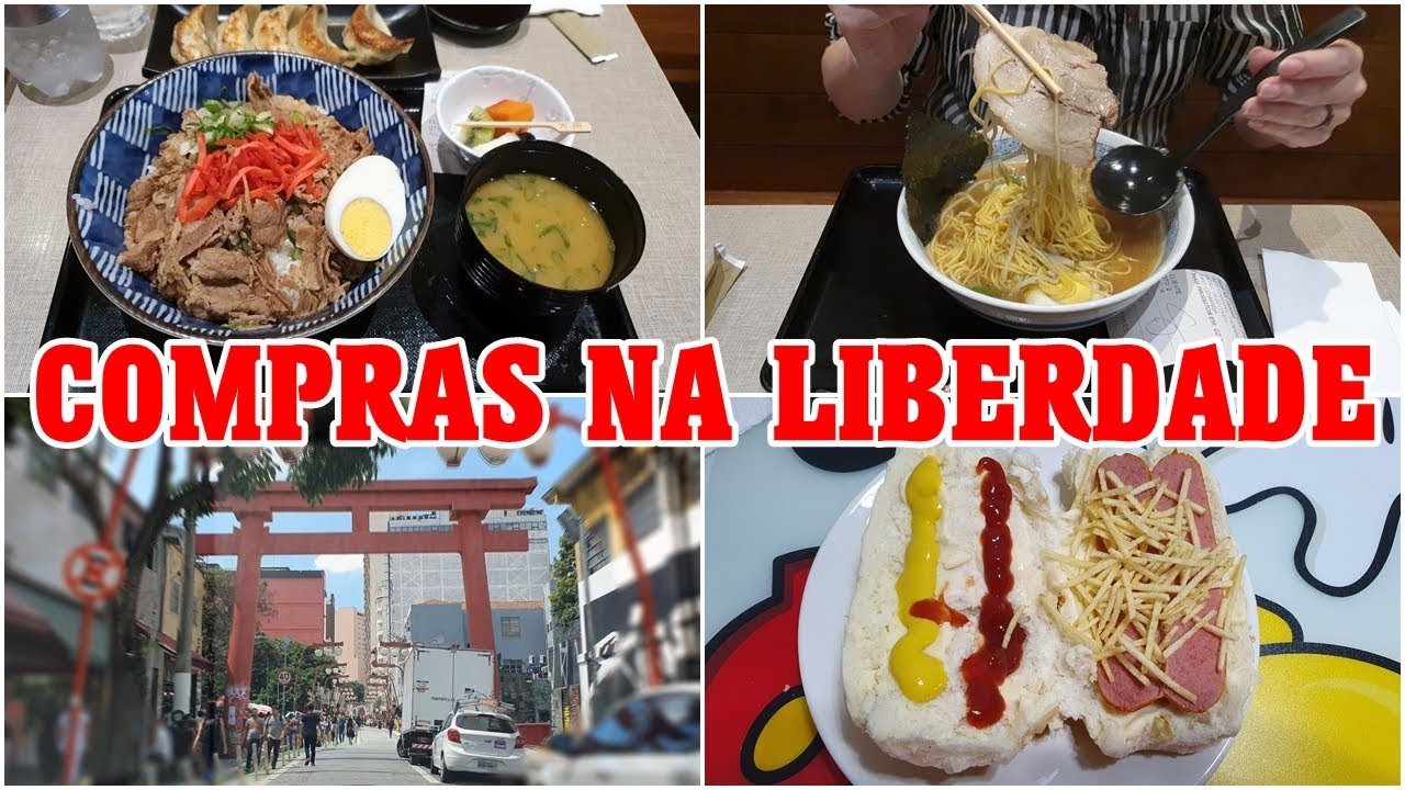 COMPRAS NA LIBERDADE / HOT DOG / BIS MURCHO / E MANDEM PERGUNTAS!