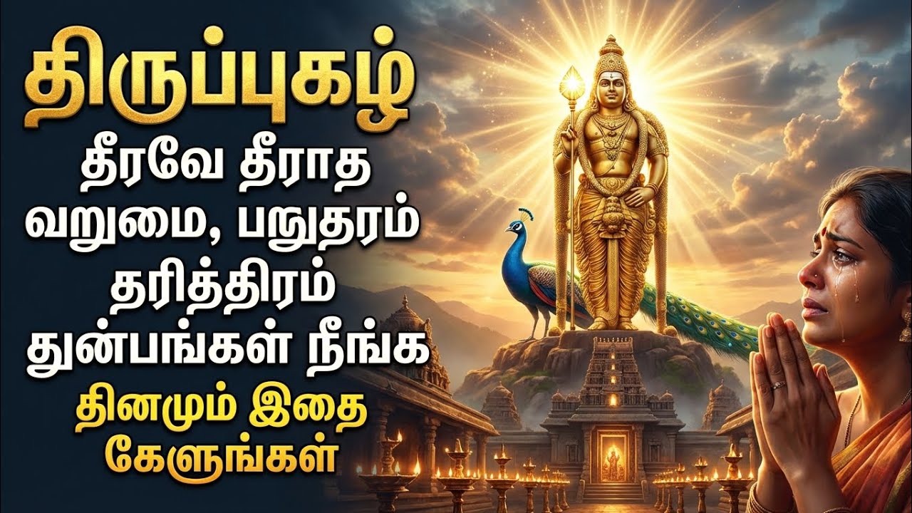 திருப்புகழ் 🙏 துயர மறுநின் வறுமை /தீரவே தீராத வறுமை, தரித்திரம், துன்பங்கள்|@AnnamalaiyarMusical 
