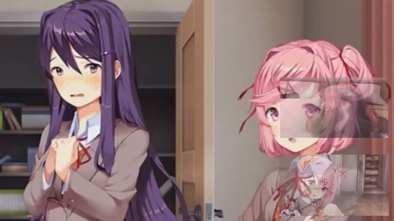 [Reupload] [Doki Doki Literature Club PewDiePie] Yuri -  How Hard You Try!  - Sparta Minefield Remix