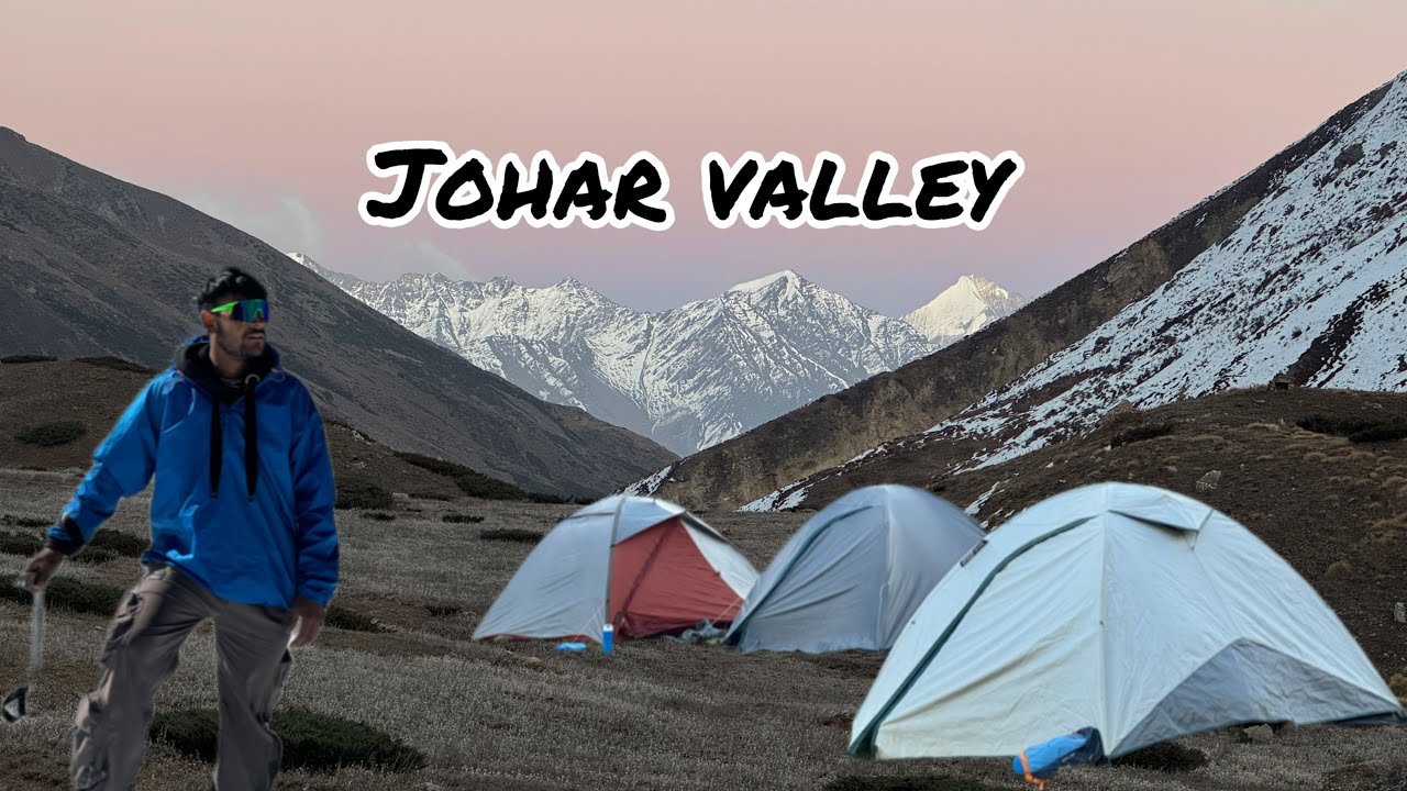 जोहर वैली ￼ट्रैक का सबसे खूबसूरत सफर 🏔️80 sal k Foreigner 😯k sath pahla treck 😍 @mannudavlogs..9752