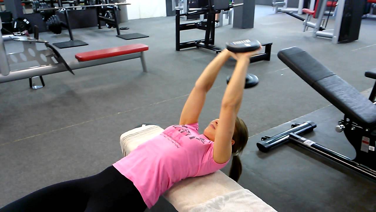 Dumbbell Pullover for Woman...- very important exercise