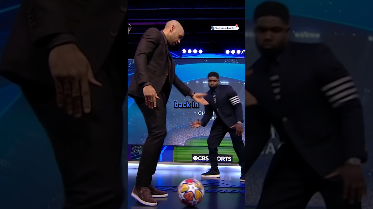 Masterclass in football IQ from Thierry Henry here ⚽️🧠