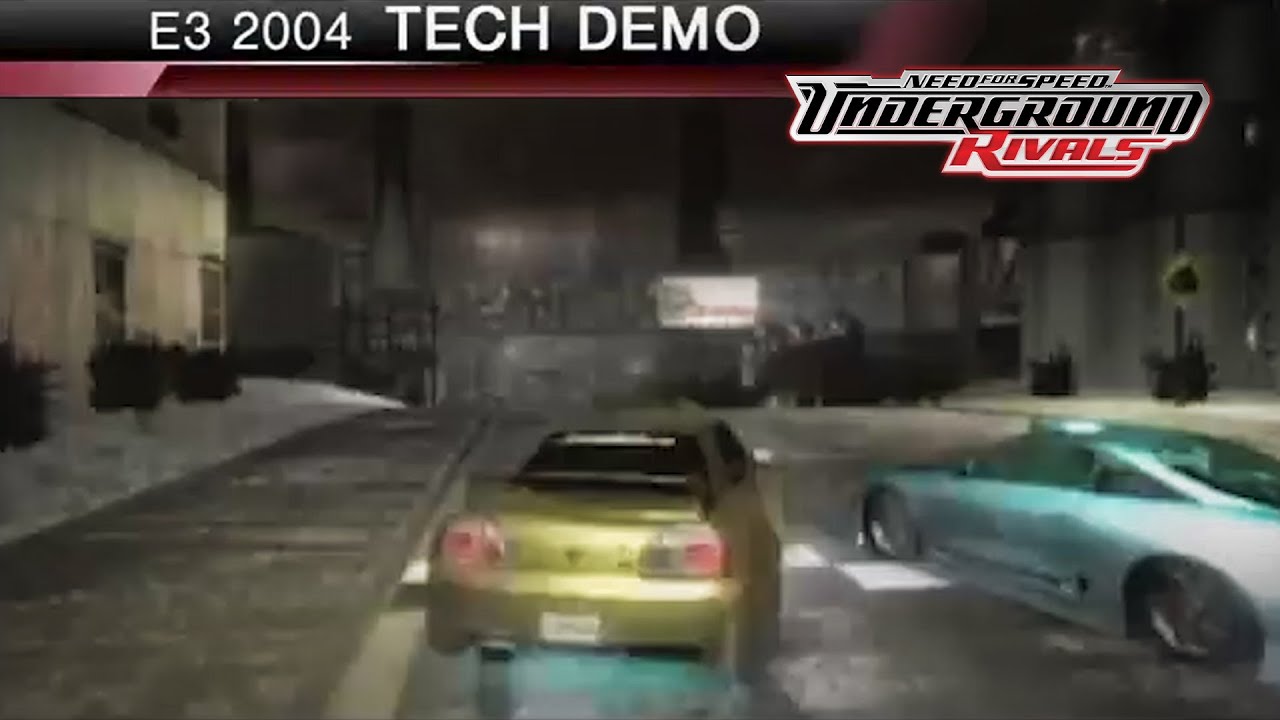 NFS Underground Rivals - E3 2004 Tech Demo Trailer
