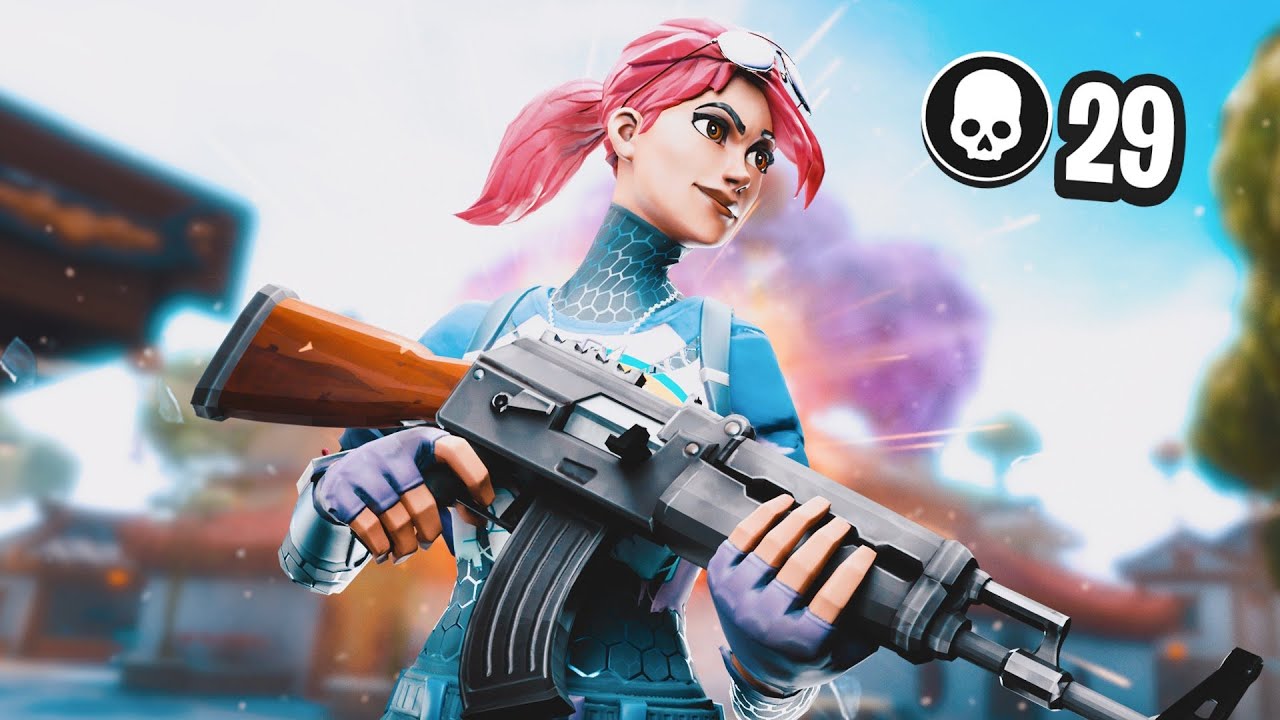 THE CRAZIEST 2ND GAME ON (29k Solo Squad Win)