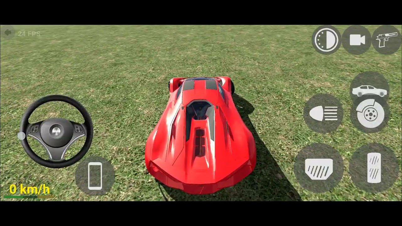 Franklin driving new red 🔴 Lamborghini part -2