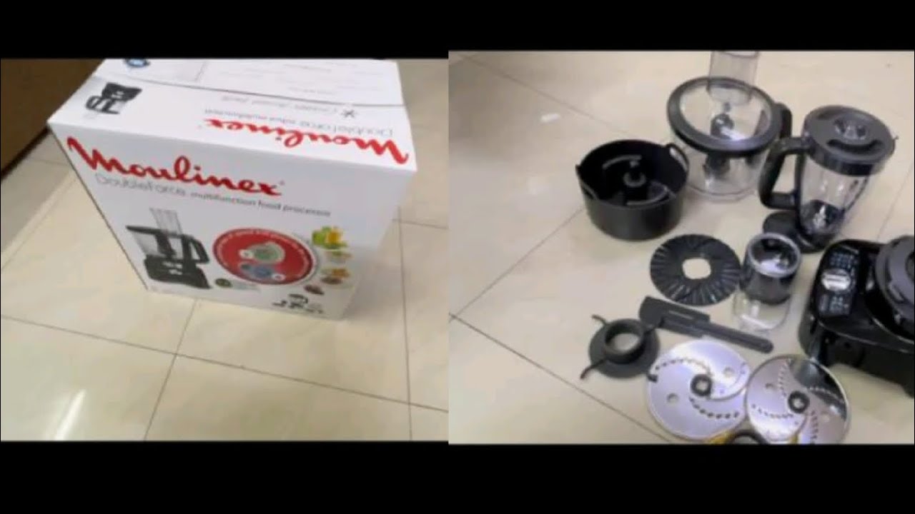 Moulinex Double Force Food Processor Unboxing // Eima’s Spicy world