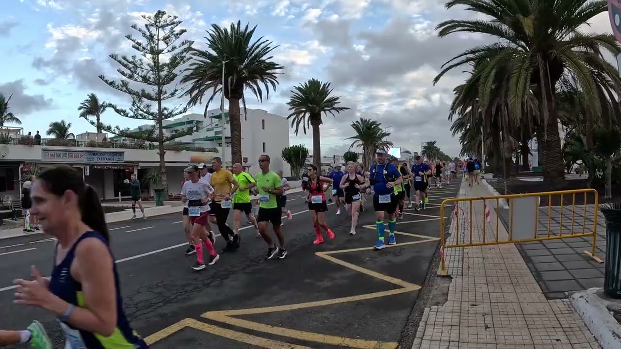 Lanzarote Marathon 2025 – Can You Spot Yourself? Tekkers Bar View, Costa Teguise
