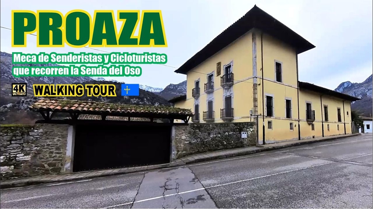 PROAZA 🚲 La Meca de Senderistas y Cicloturistas en ASTURIAS
