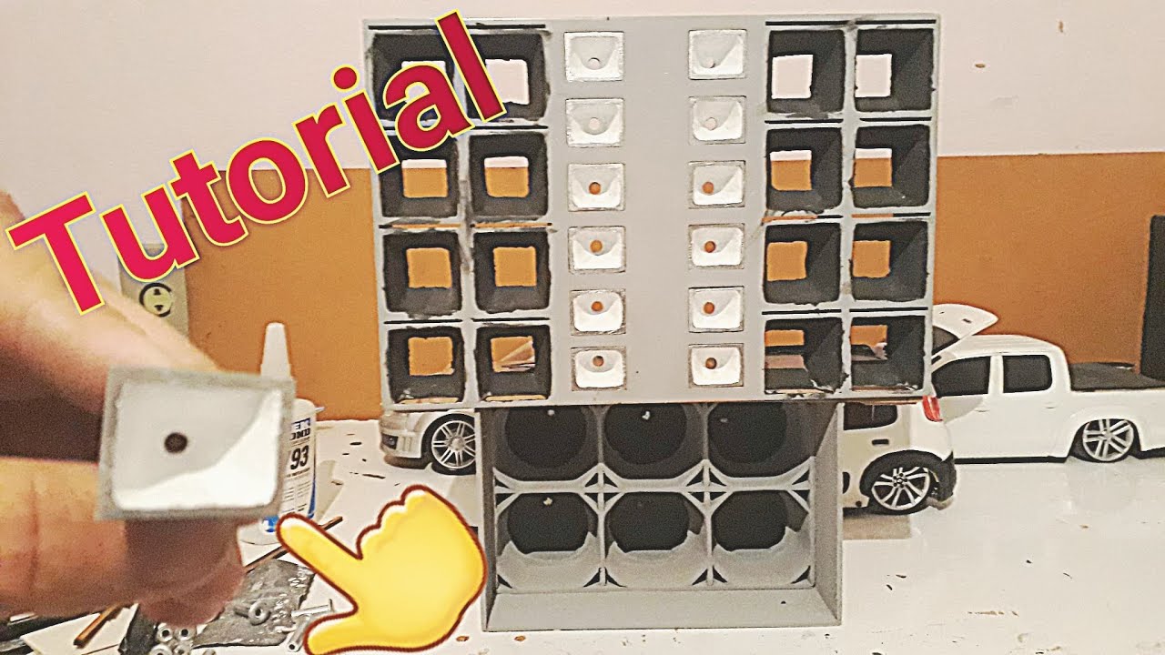 COMO FAZER CORNETA PARA MINI PAREDÃO