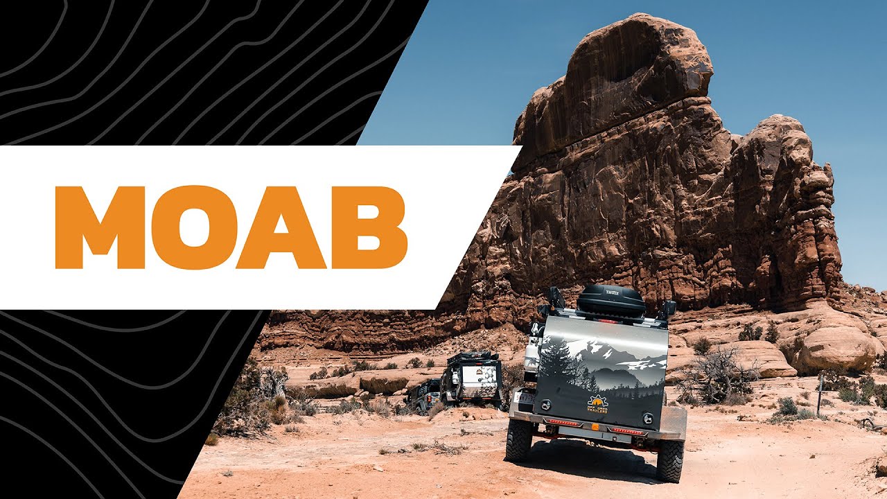 Off Grid Trailers vs. Moab 2022 | An Epic Off-Road Moab Overland Camping Adventure.