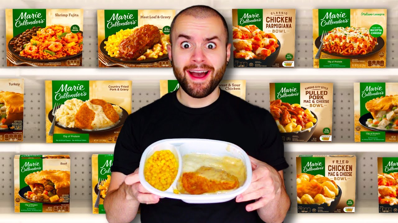 I Only Ate Marie Callender's Frozen Meals For 24 HOURS CHALLENGE!