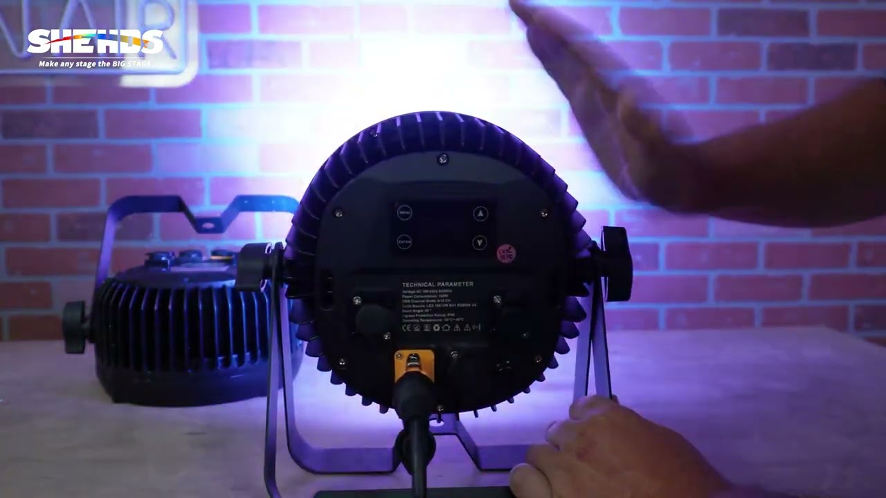 Shehds Upgraded 18x12W Waterproof Par
